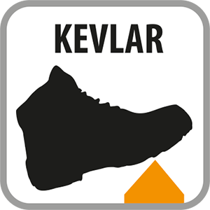 προστασία πέλματος από Kevlar